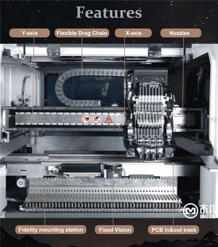 High-Precision LED Lens Pick-and-Place Machine For Outdoor Lighting